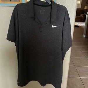 Nike Grey Dri-fit polo